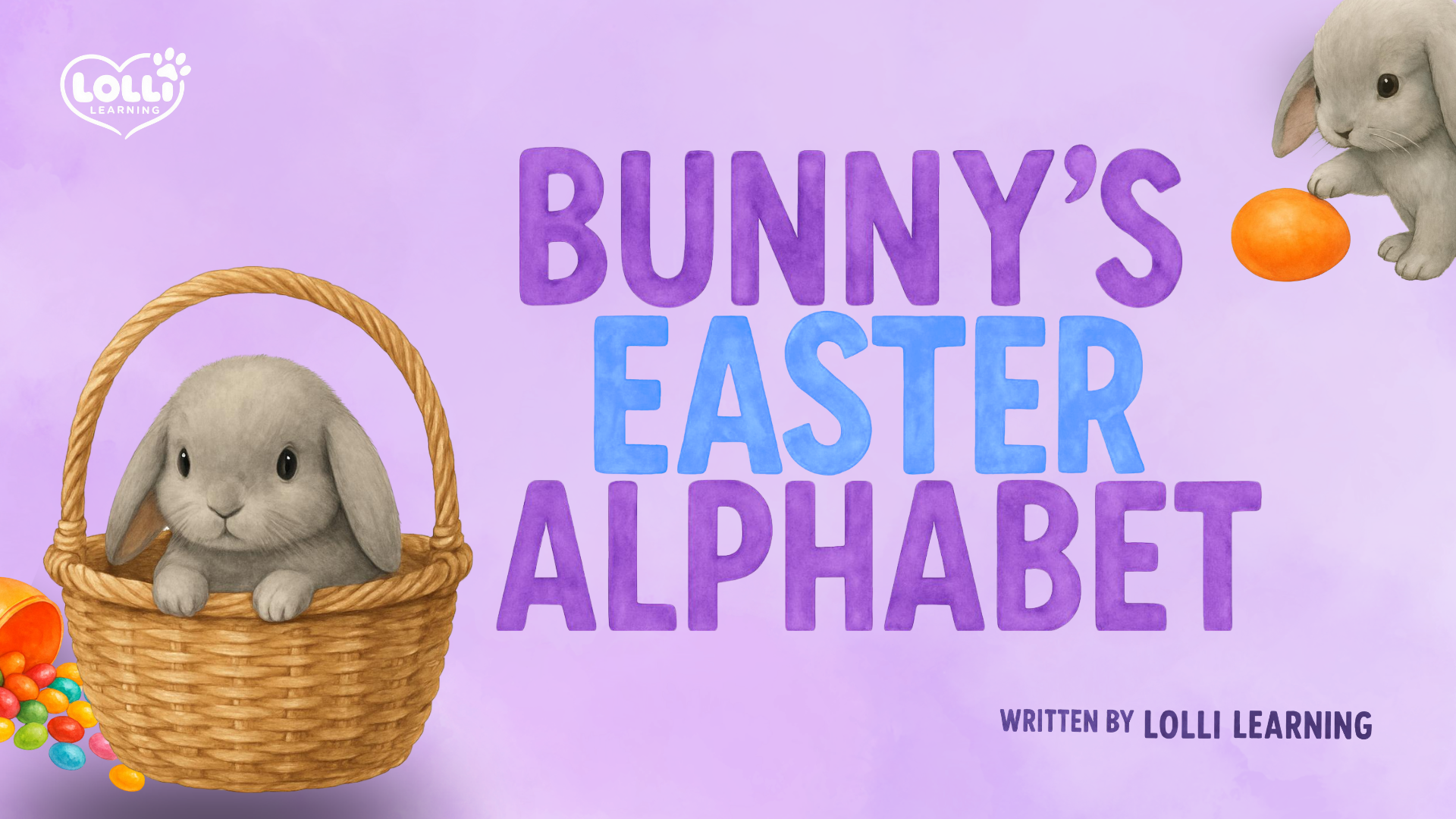 Bunny's Easter Alphabet — watch the read-a-long on YouTube
