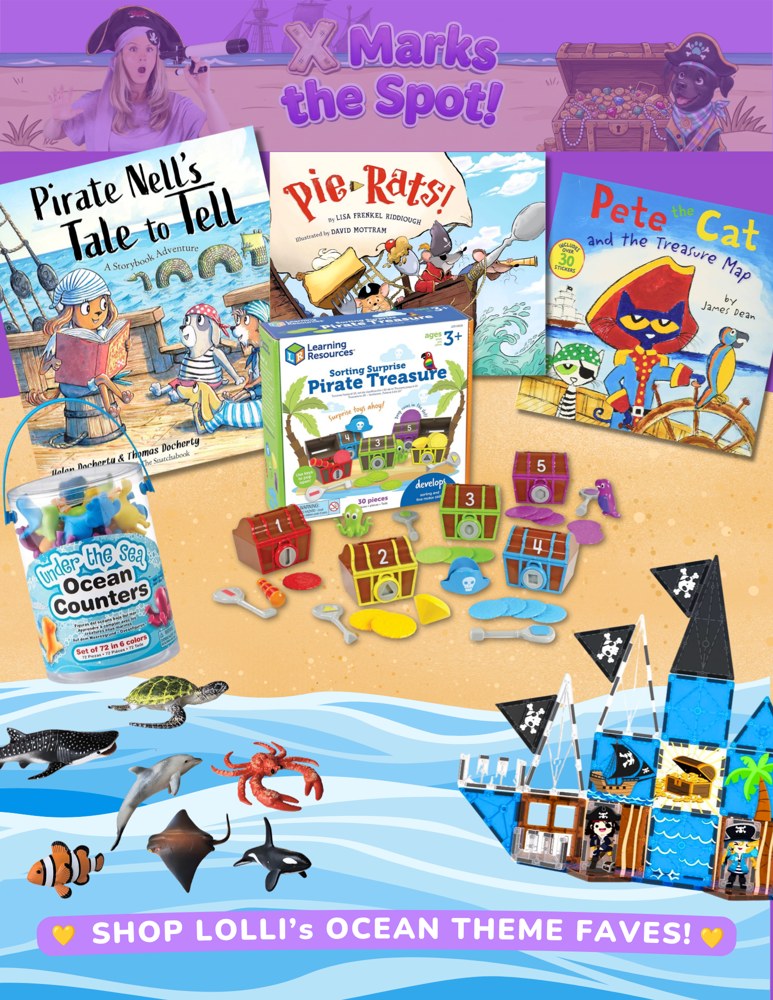 Ocean and Pirate Theme Favorites